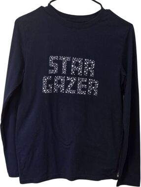 Cat & Jack Boys Star Gazer Long Sleeve Shirt Size L 12/14